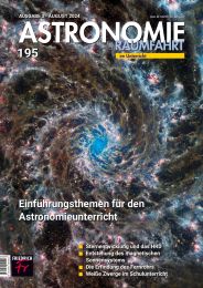 Einführungsthemen für den Astronomieunterricht